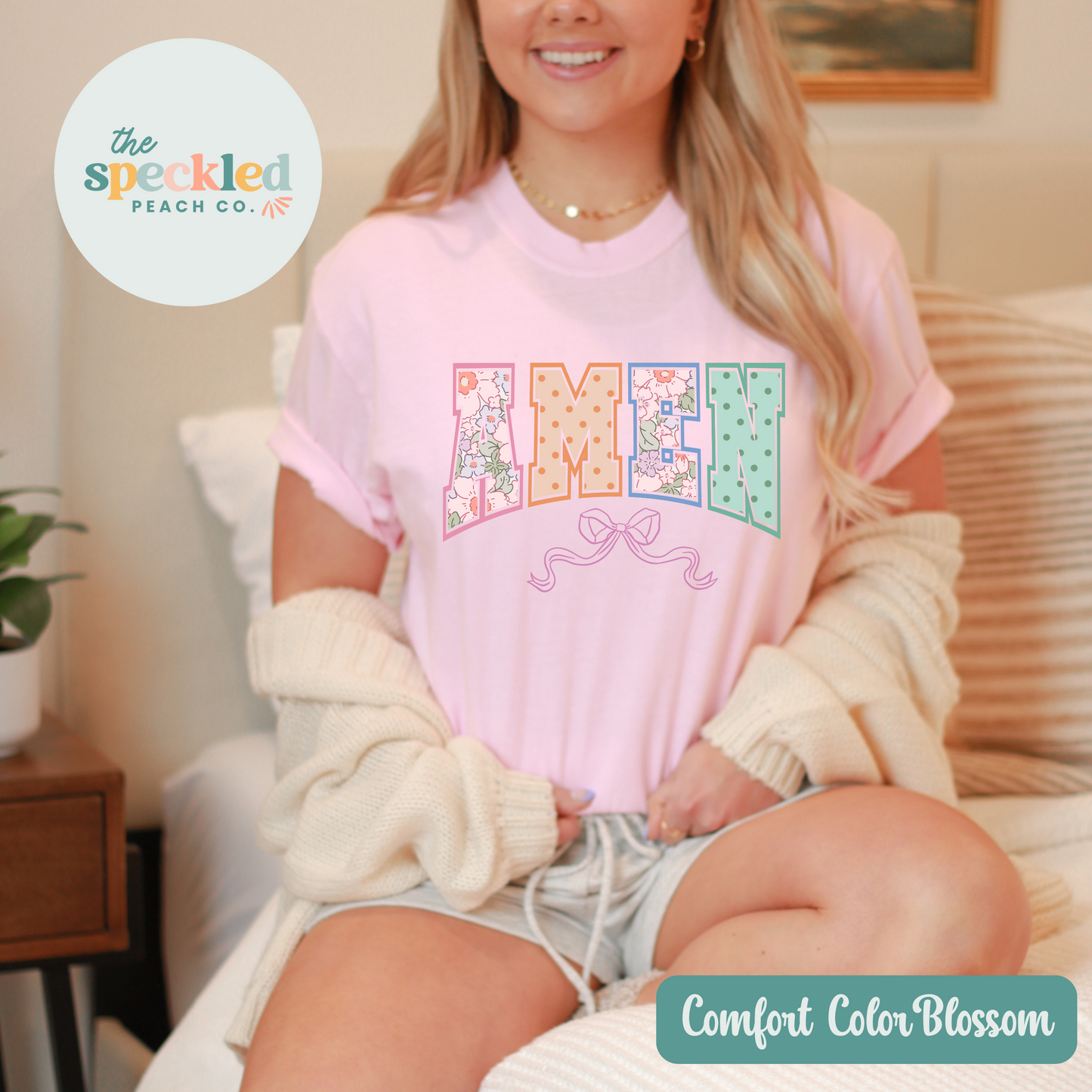 Amen in Bloom Tee