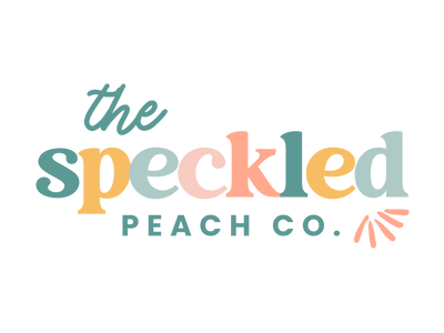 The Speckled Peach Co. logo