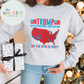 Better Coverage Than Verizon / Trump UNISEX Crewneck Sweatshirt or Short Sleeve Tee