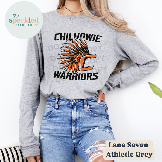 SALE: Chilhowie Warrior Crewneck and Long Sleeve