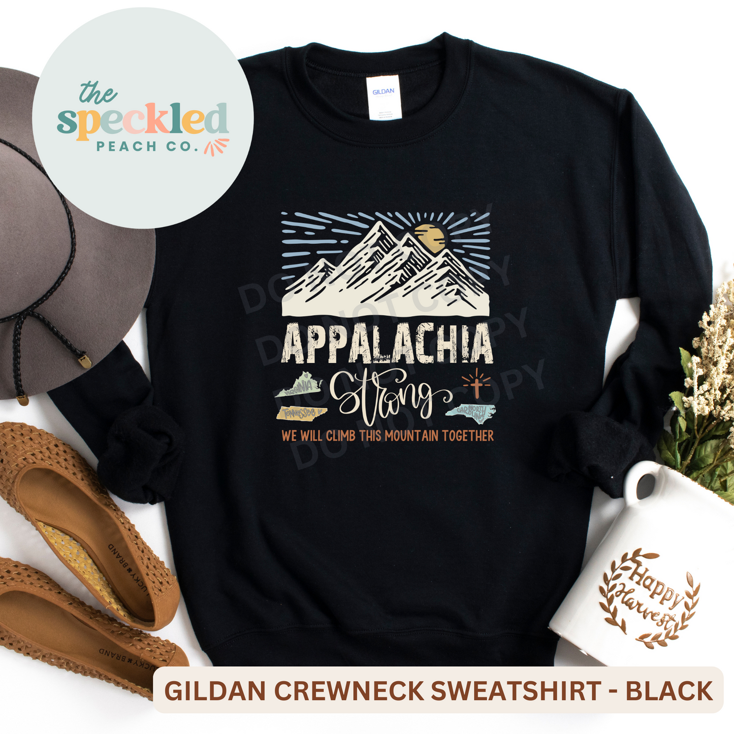 Appalachia Strong Tee/Long Sleeve/ Crewneck - Unisex ( DESIGN # 1)