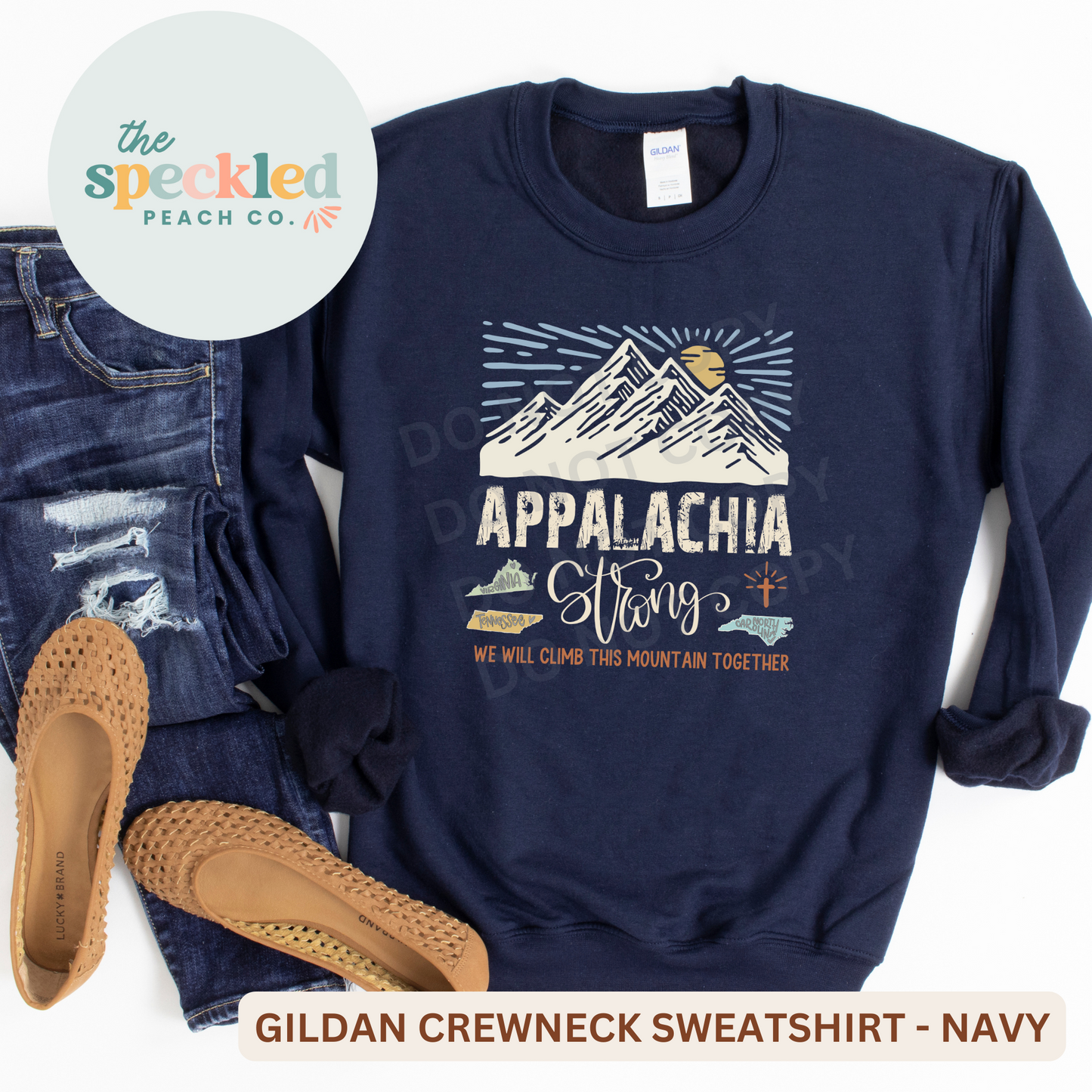 Appalachia Strong Tee/Long Sleeve/ Crewneck - Unisex ( DESIGN # 1)